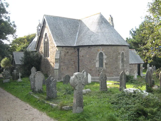 St Stephen's parish church, Treleigh, Cornwall, seen from the east