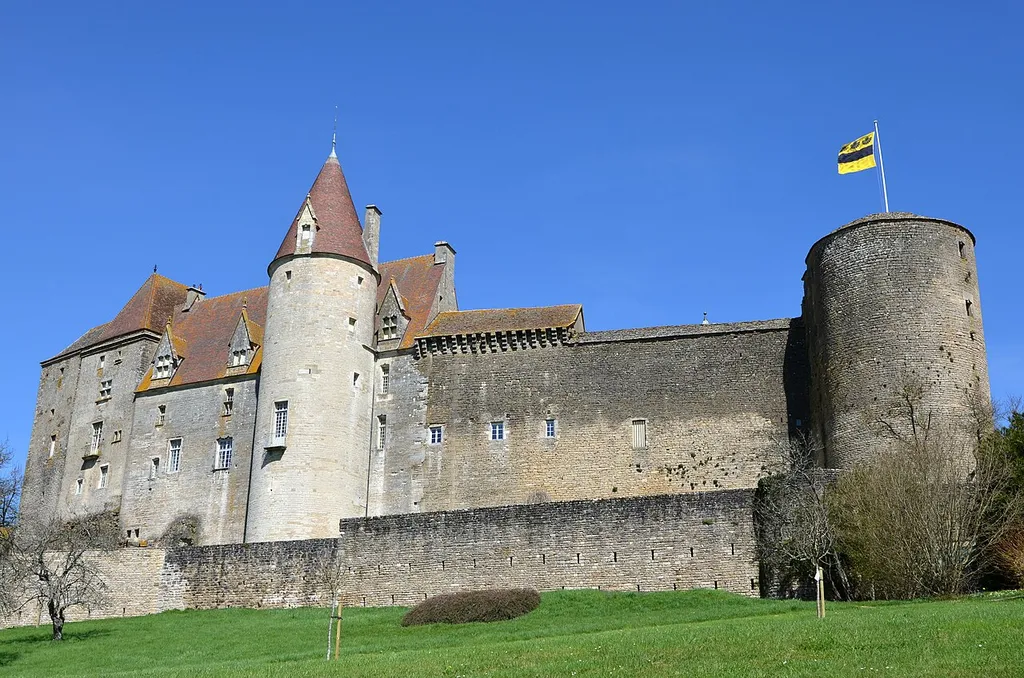 Château de Chateauneuf, Côte d'Or, Bourgogne, France