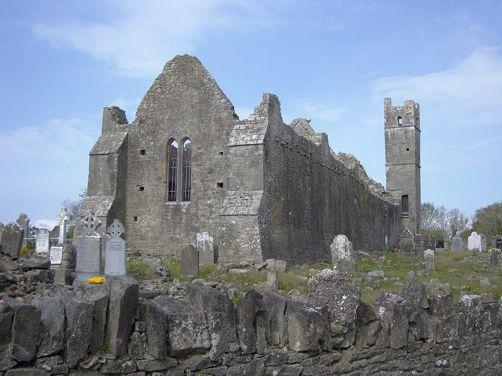Photograph of the remains of Mungret Monastery, Co. Limerick, Ireland