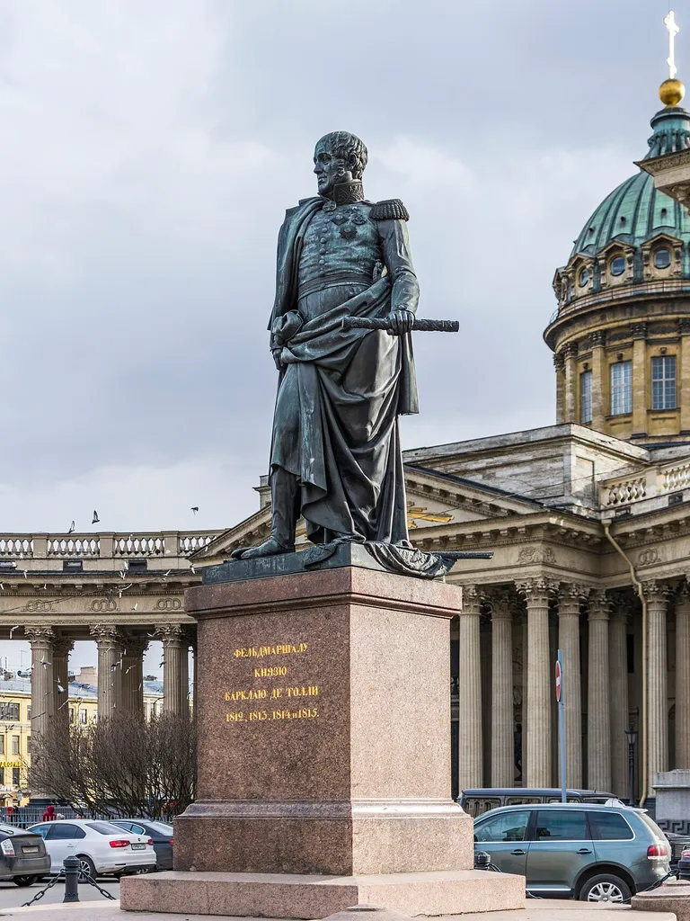 Barclay de Tolly monument near Kazan Cathedral