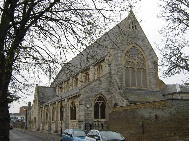 Roman Catholic Church of Our Lady of the Sacred Heart, Clarence Road, Herne Bay, Kent, seen from the northeast