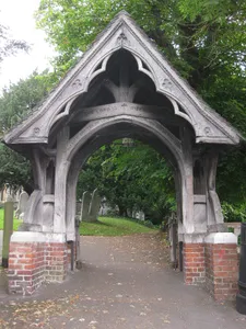 Lych Gate To Parish Church Of St Mary