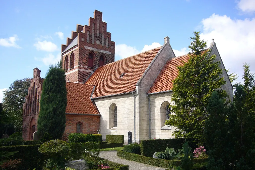 Herstedvester Kirke, Albertslund, Denmark. Herstedvester Kirke