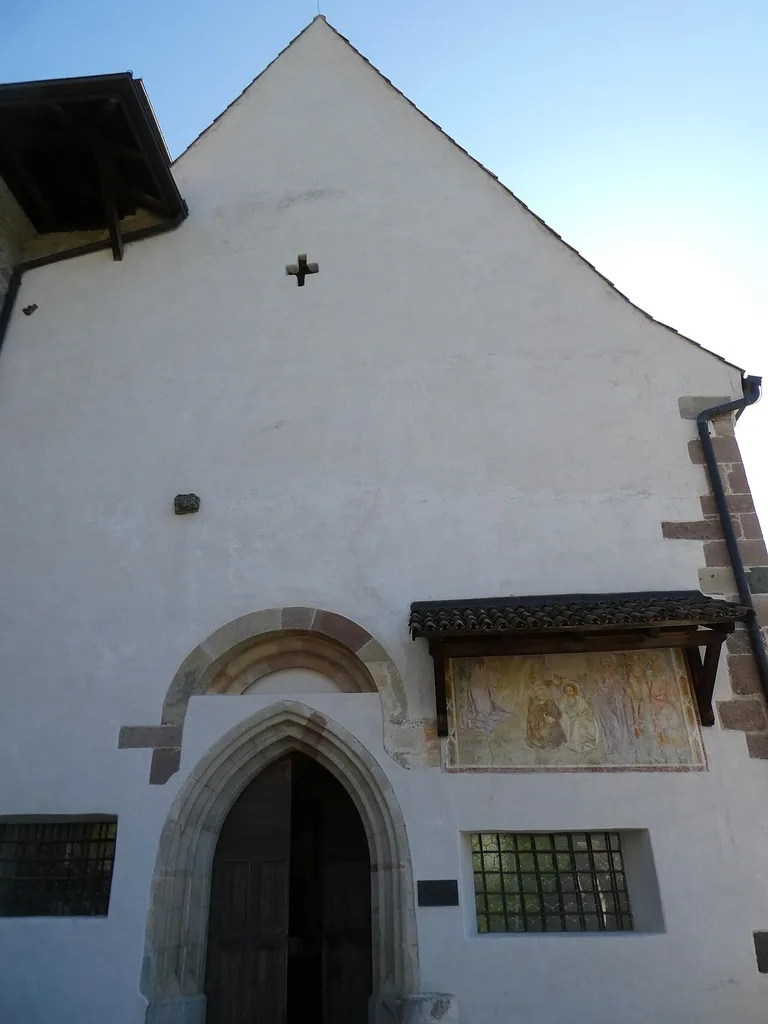 Schenna (South Tyrol, Italy), old Maria Himmelfahrt church