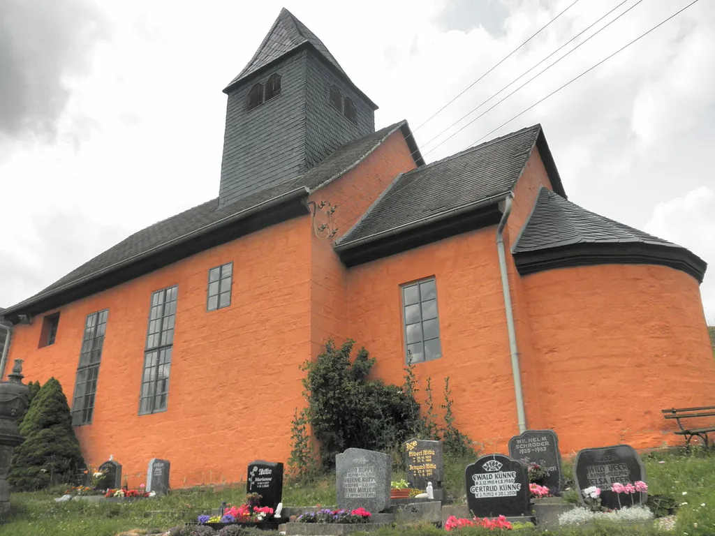 Church in Stanau in Thuringia