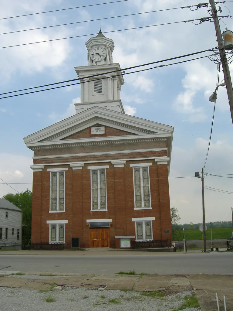 The Town Clock Church in New Albany, Indiana.
