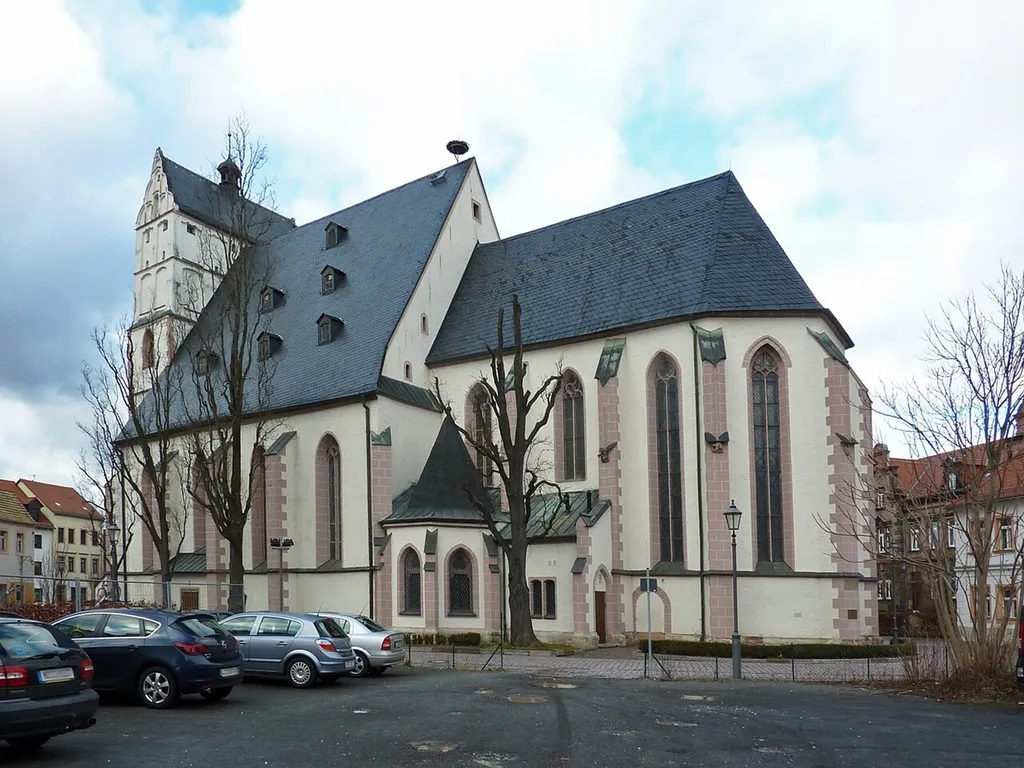 Borna, Stadtkirche St. Marien aus dem 13. Jahrhundert