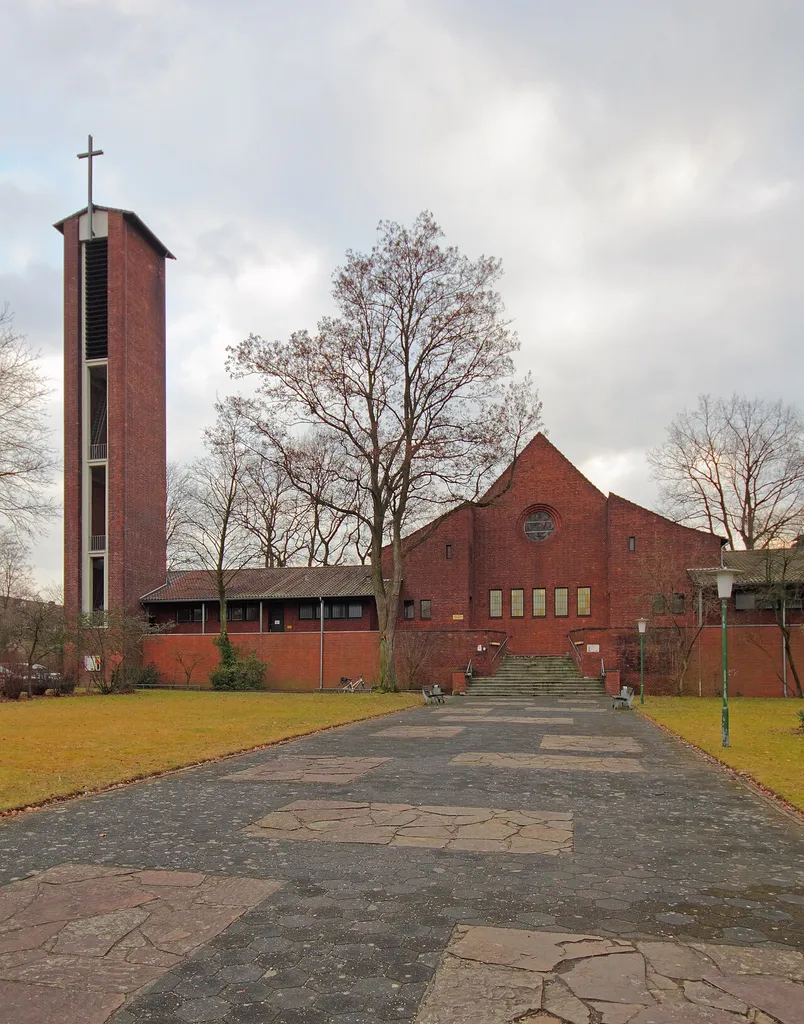 Evangelist St. John church in Leverkusen-Manfort