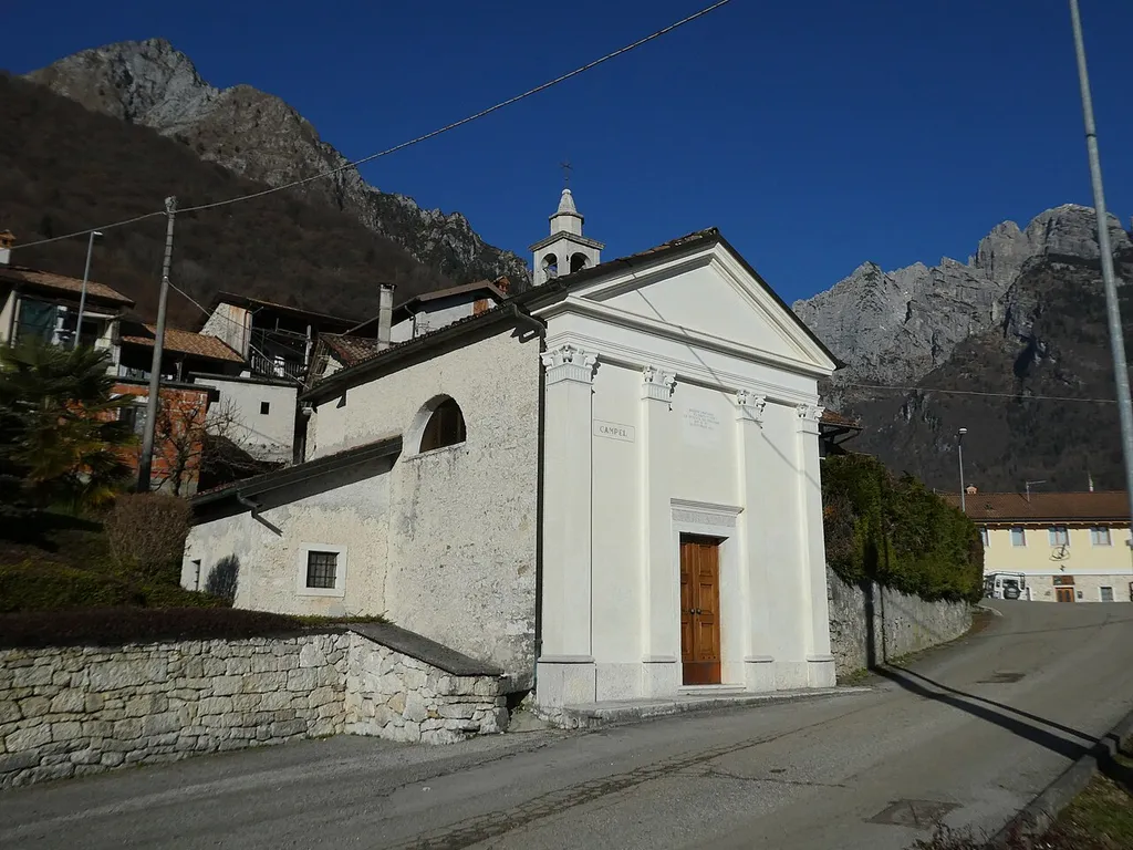 Campel (Santa Giustina, Veneto, Italy), Our Lady of Graces church