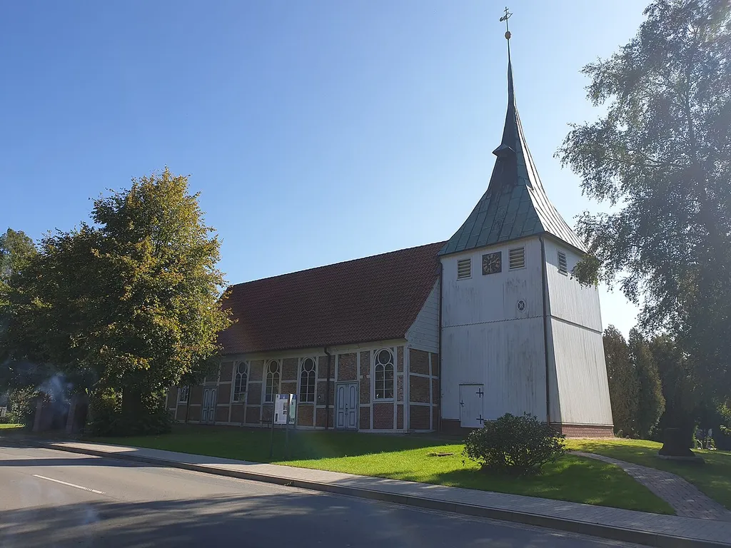 Kirche in Großenwörden an der Oste, Landkreis Stade, Nds.