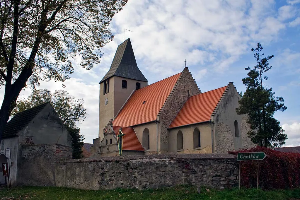 Siecieborzyce - kościół filialny p.w. Macierzyństwa NMP, XIV, 1508 (zabytek nr 625 z 5.07.1963)