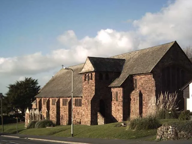 St Sabinus Church, Woolacombe. The Parish Church of Woolacombe. The church was only built in 1911 to serve the expanding tourist village of Woolacombe. Before that people had to use St Mary Magdalene, Mortehoe.
