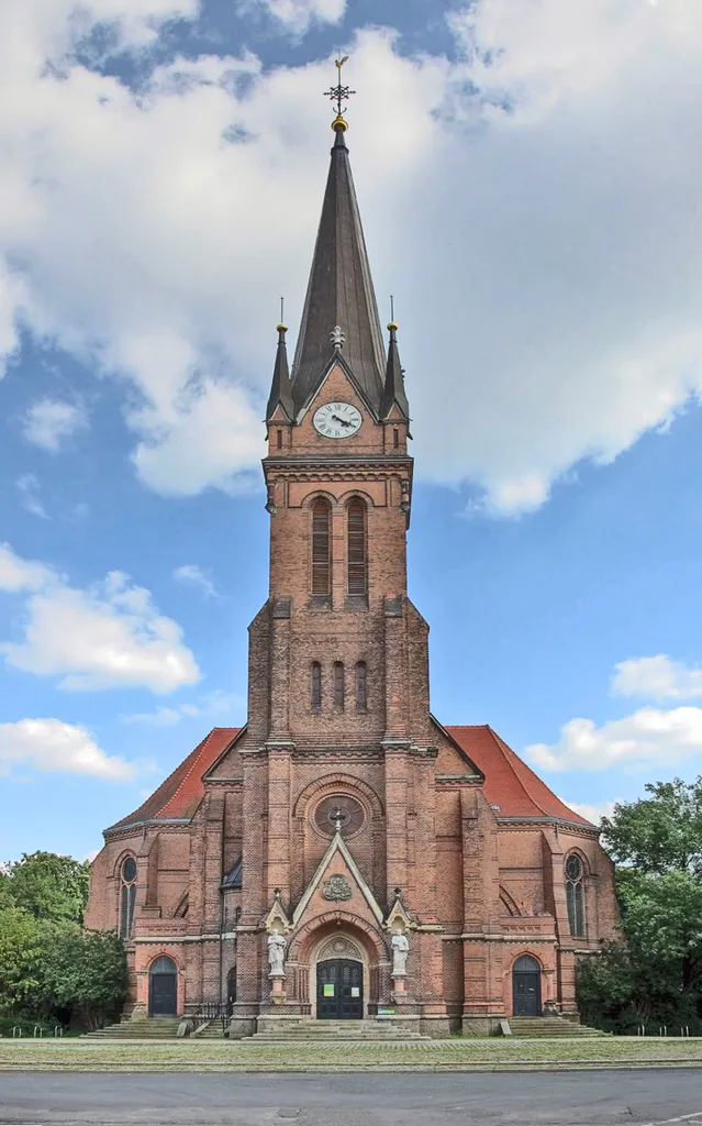 Luther Church in Leipzig, Ferdinand-Lassalle-Strasse