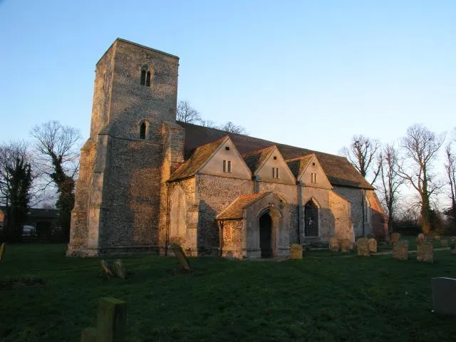 Burrough Green church