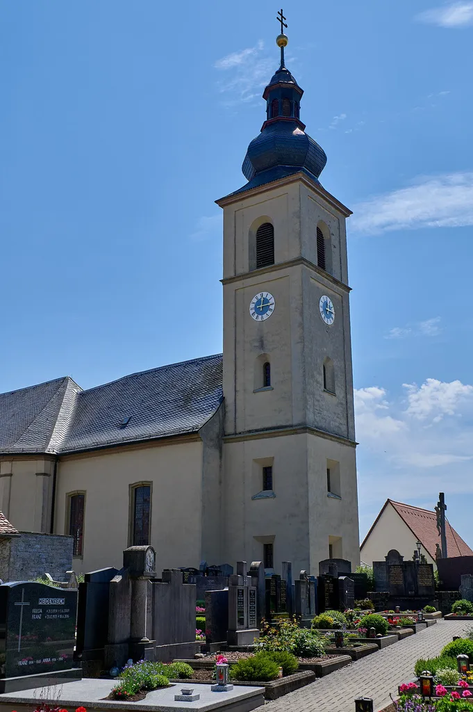 Sonderhofen: D-6-79-188-3, Kath. Pfarrkirche St. Johannes d. Täufer,