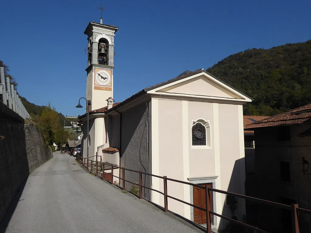 Agrone (Pieve di Bono-Prezzo, Trentino, Italy), Saint Anthony the Great church