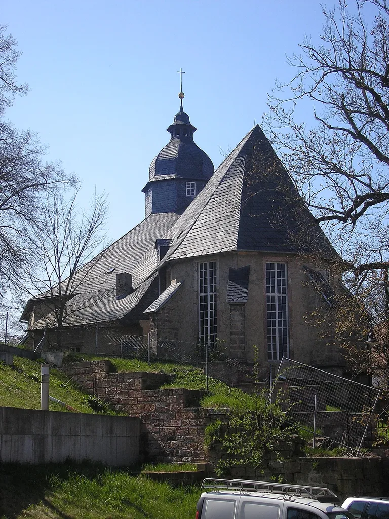 Die Stadtkirche in Stadtroda (Thüringen).