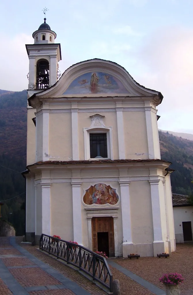 Church of st Lucy. Pezzo, Ponte di Legno, Val Camonica