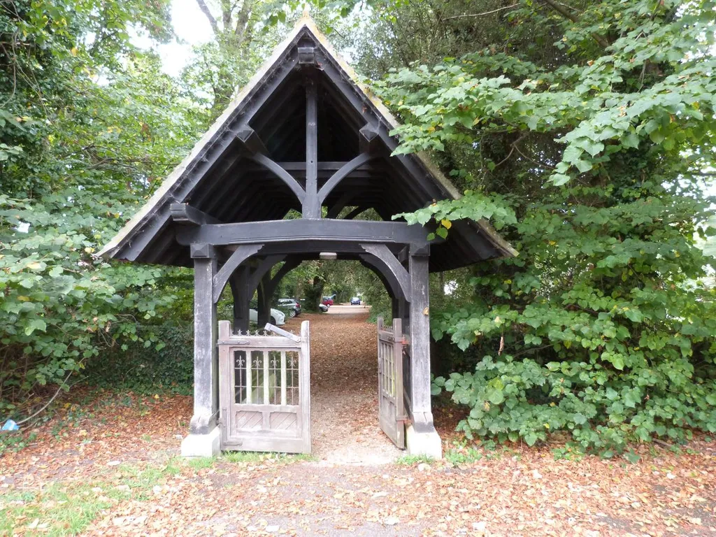 Lych Gate of St. Mark's church, Highcliffe, Dorset