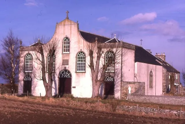 St Gregory's Church, Preshome. Preshome was the secret headquarters of the Roman Catholic Church in northern Scotland during the time when Roman Catholicism was officially disapproved of. After things relaxed in the late 18th century, this was the first new Roman Catholic church to be built in Scotland.