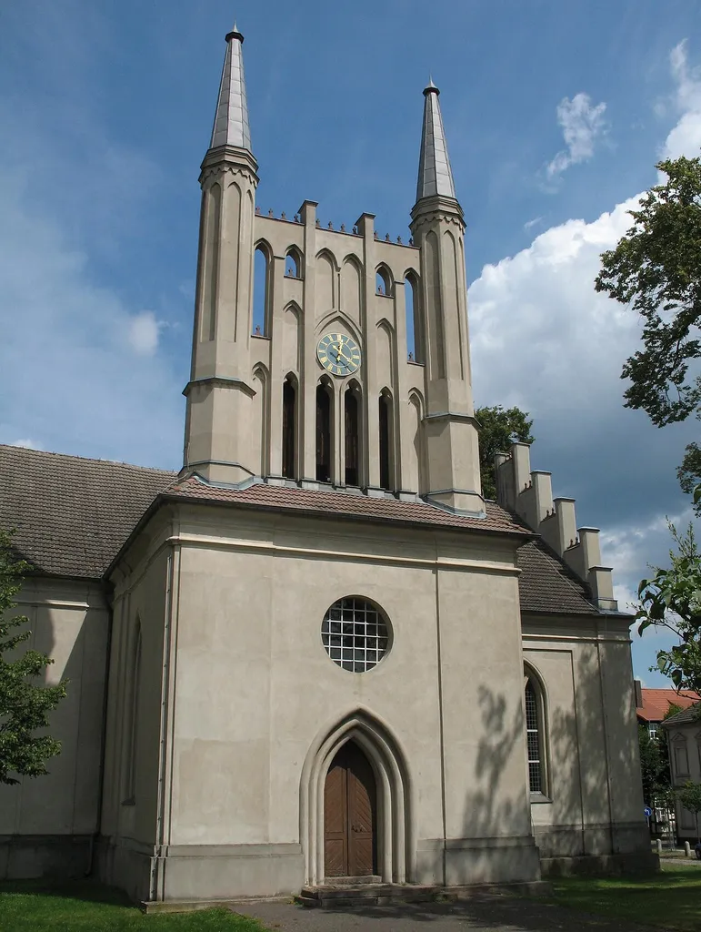 Church in Joachimsthal in Brandenburg, Germany