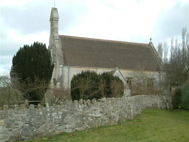 St Mary Magdalene parish church, Woodborough, Wiltshire, seen from the south