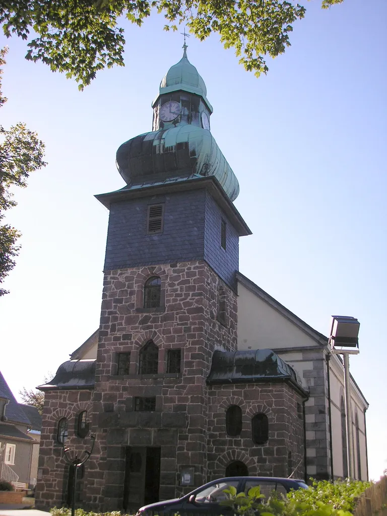 Kirche von Frauenwald (Thüringen).