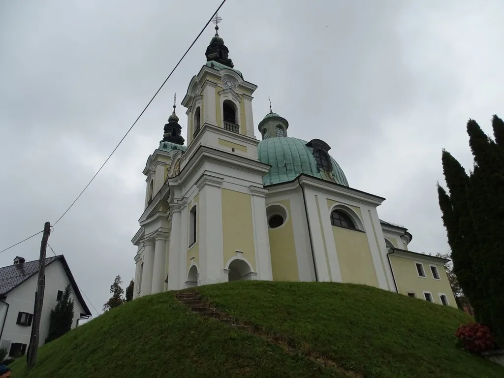 Church of St. Anna, Tunjice, Slovenia
