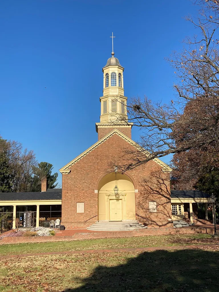The campus of Truro Anglican Church, Fairfax, Virginia. The main sanctuary was built in 1959. Leaving the Episcopal Diocese of Virginia during the Anglican realignment in 2007, Truro is a member of the Diocese of the Mid-Atlantic in the Anglican Church in North America.