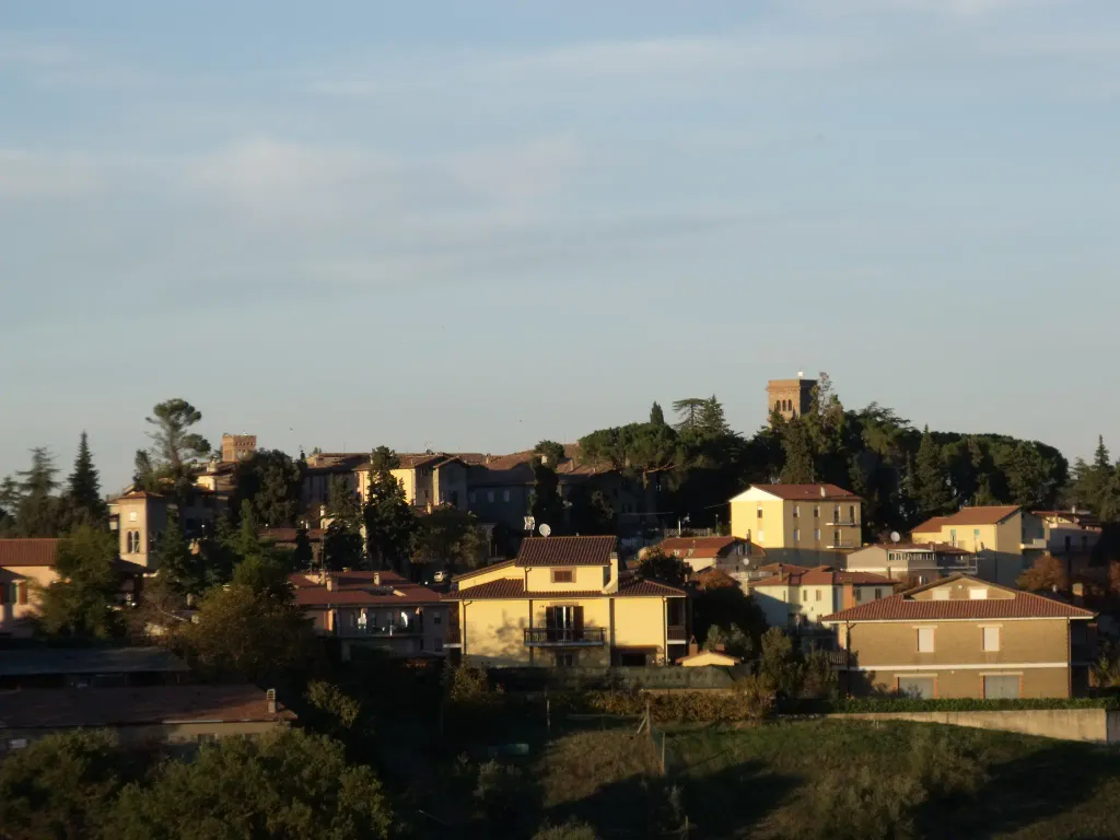 Panorama of San Venanzo, Province of Terni, Umbria, Italy