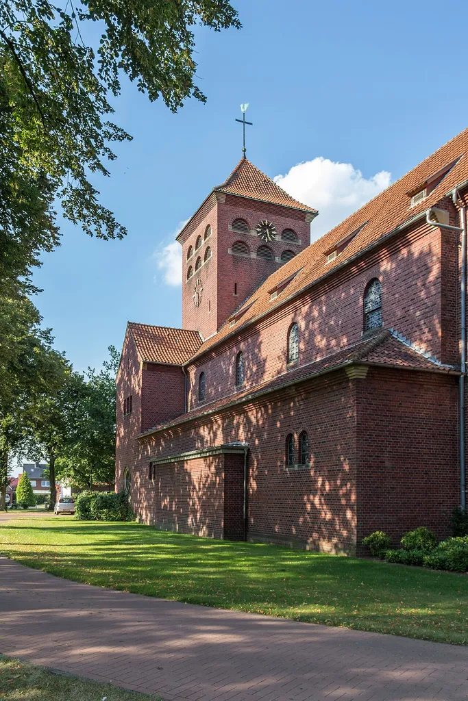 St Antony Church, Merfeld, Dülmen, North Rhine-Westphalia, Germany