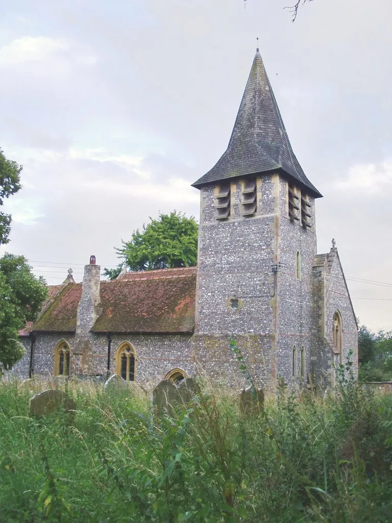 Longstock church, seen from the north-west