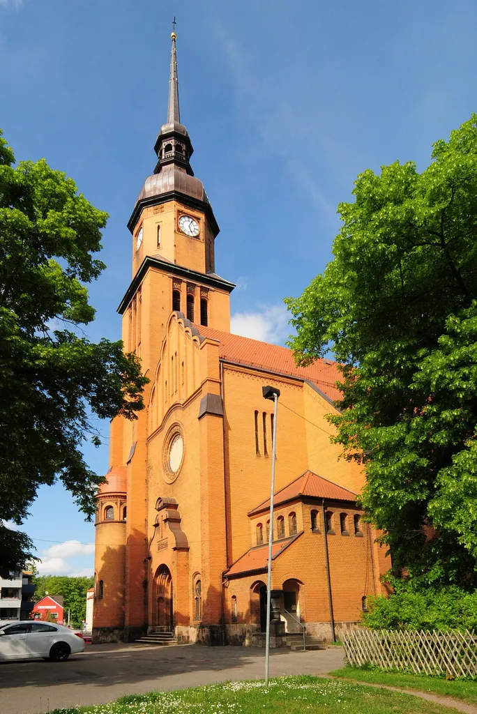 Pauluskirche in Zwickau-Marienthal (Sachsen, Deutschland)