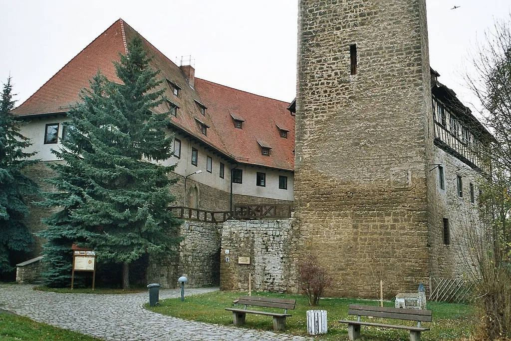 Niederroßla, the moated castle