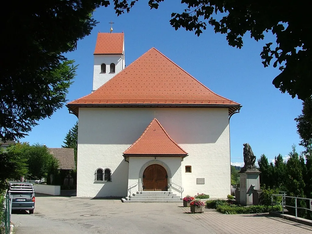Kirche St. Georg in Wohmbrechts, Gemeinde Hergatz, Bayern