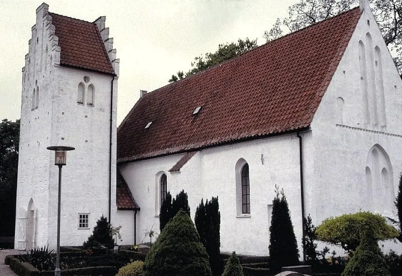 Bårse Kirke i Danmark. Bårse kirke