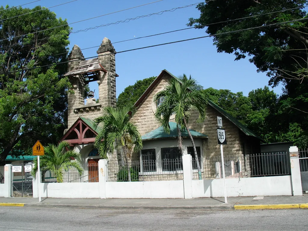 McCabe Memorial Church (Iglesia Metodista Unida) — on Puerto Rico Highway 123 (PR-123), near the intersection with PR-585, in Barrio Playa of Ponce, Puerto Rico. On the National Register of Historic Places in Ponce, Puerto Rico.