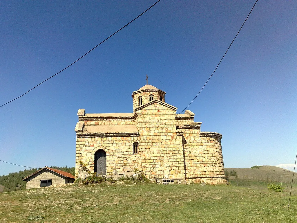 Church Ss. Peter and Paul in the village of Ajvatovci, Macedonia