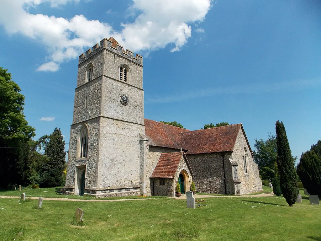 Berden St Nicholas exterior from the south west