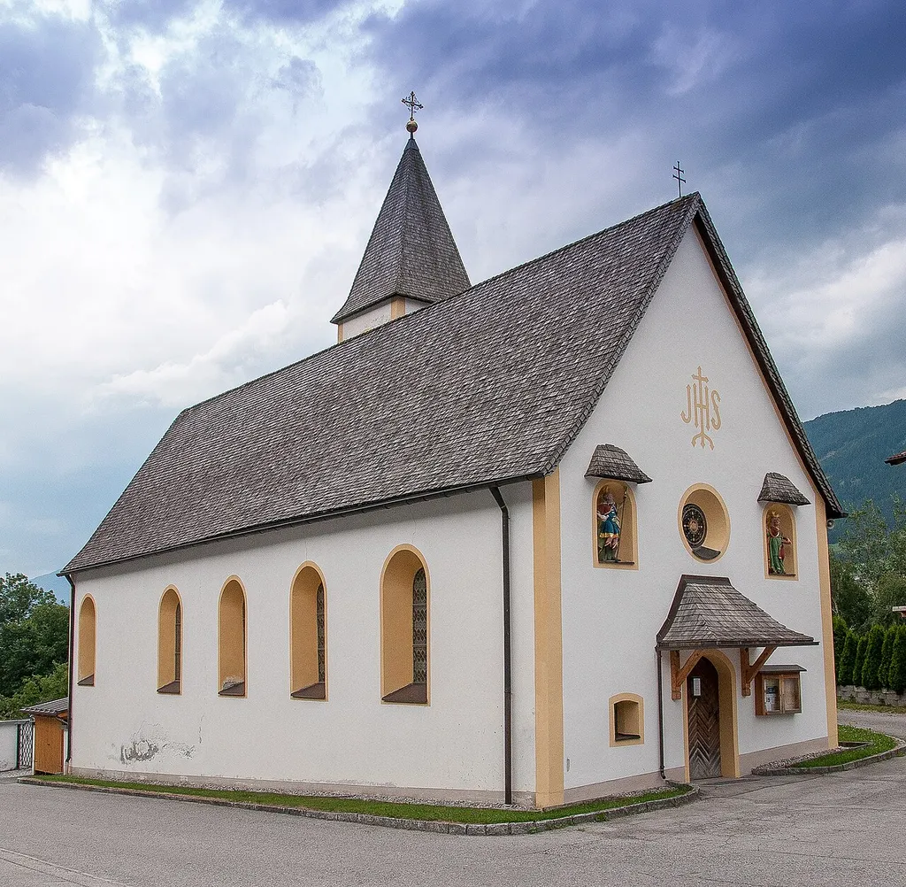 This media shows the remarkable cultural object in the Austrian state of Tyrol listed by the Tyrolean Art Cadastre with the ID 33687. (on tirisMaps, pdf, Fotoarchiv Tiroler Kunstkataster, more images on Commons, Wikidata)