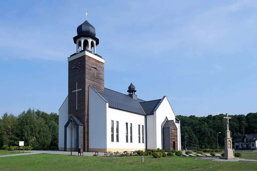 Saint Joseph church in Nieboczowy, Silesian Voivodeship, Poland