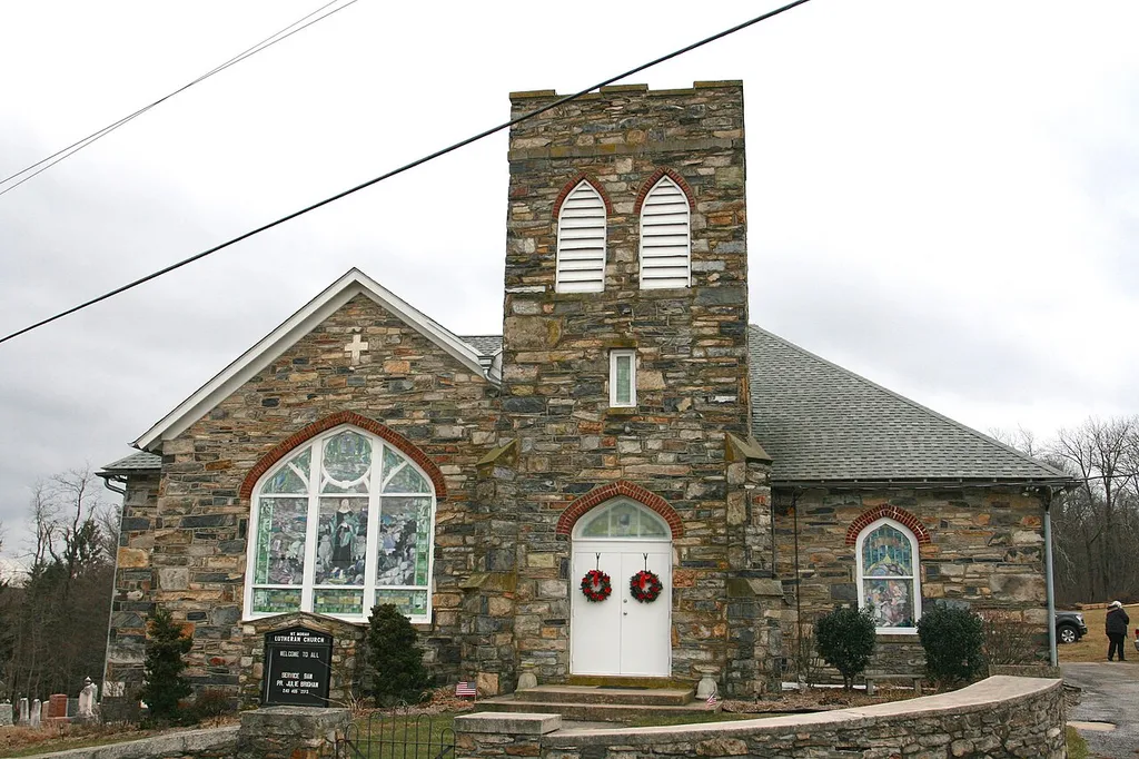 Mount Moriah Lutheran Church, located in Foxville, Maryland