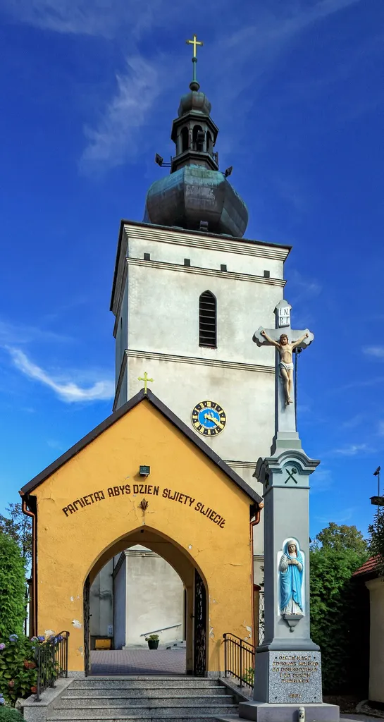 Saint John the Baptist church. Pawłowice, Silesian Voivodeship, Poland.