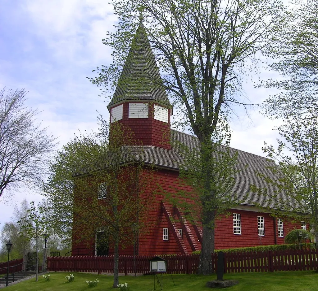 Bondstorp church seen from the west