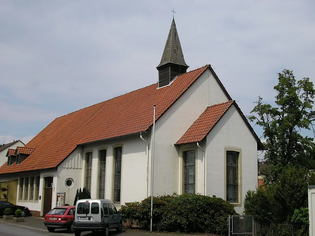 Lukas church in town of Enger, District of Herford, North Rhine-Westphalia, Germany.