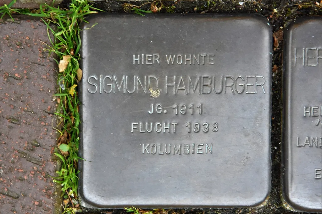 Schwedenstraße 24, Fürstenau; Stolperstein für Sigmund Hamburger