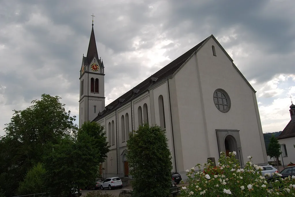 Catholic Church of Bütschwil, canton of St. Gallen, Switzerland