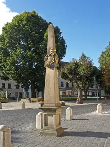 Polish-Saxon Post Milestone in Löbau