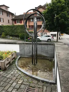 Wasserspiel Kirche