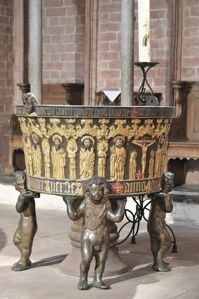 Baptismal font of Schleswig Cathedral